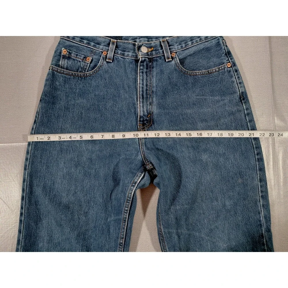 Levi's 560 Loose Fit Straight Leg Jeans Women's 10 Reg S Dark‎ Wash Denim